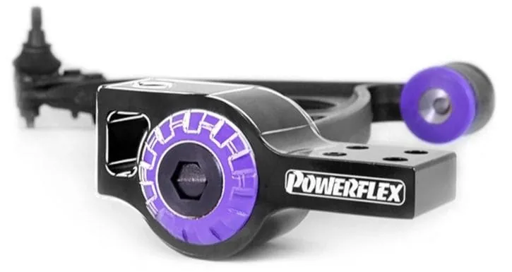 Braço de suspensão com casquilhos de poliuretano Powerflex e rótula na extremidade