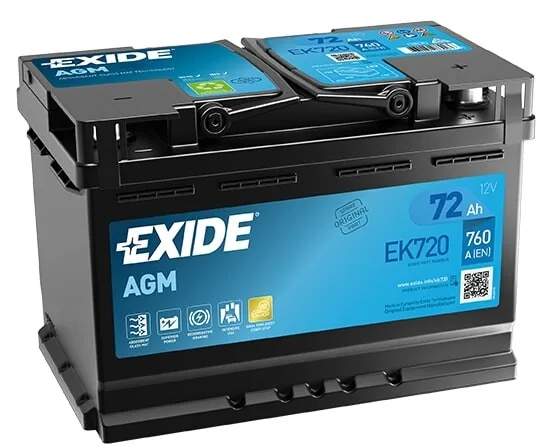 Bateria Exide AGM EK720