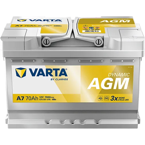 Bateria Varta Dynamic AGM A7
