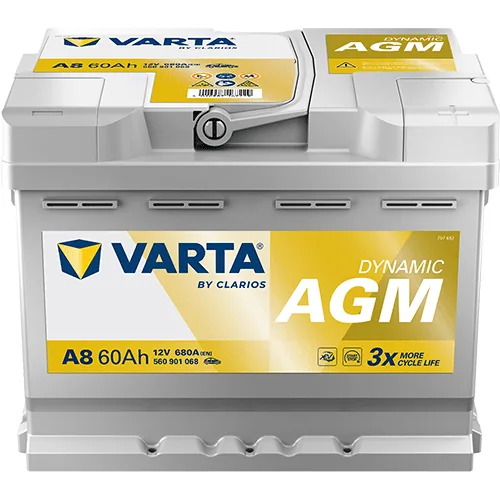 Bateria Varta Dynamic AGM A8