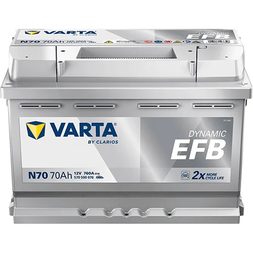 Bateria Varta Dynamic EFB N70