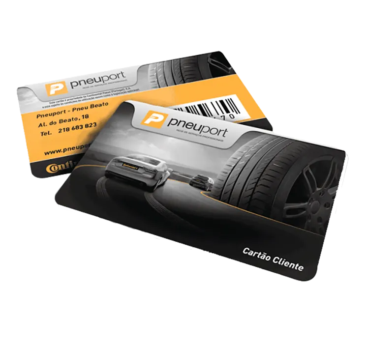 Cartão de cliente Pneu Beato