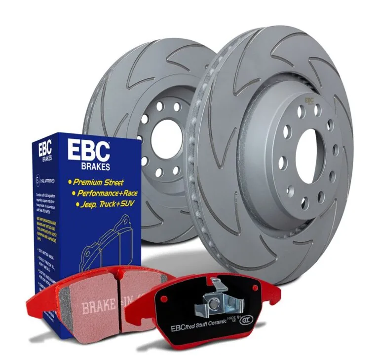 Kit de Travagem EBC PD17K com pastilhas Redstuff Ceramic