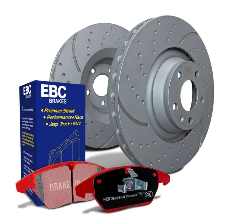 Kit de Travagem EBC PD12K com pastilhas Redstuff