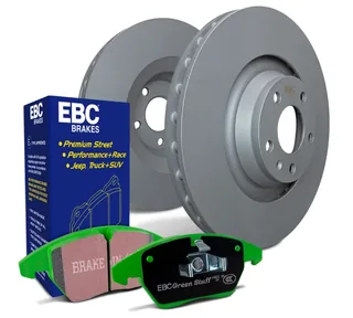 Kit EBC Greenstuff + Disco liso (imagem ilustrativa da gama)