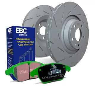 Kit EBC Greenstuff + Disco ranhurado USR (imagem ilustrativa da gama)