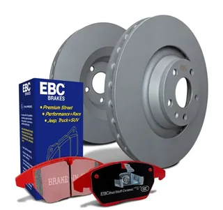Kit EBC Redstuff + Disco liso (imagem ilustrativa da gama)