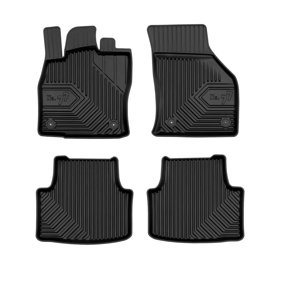 Tapetes de habitáculo No.77 para Skoda Octavia