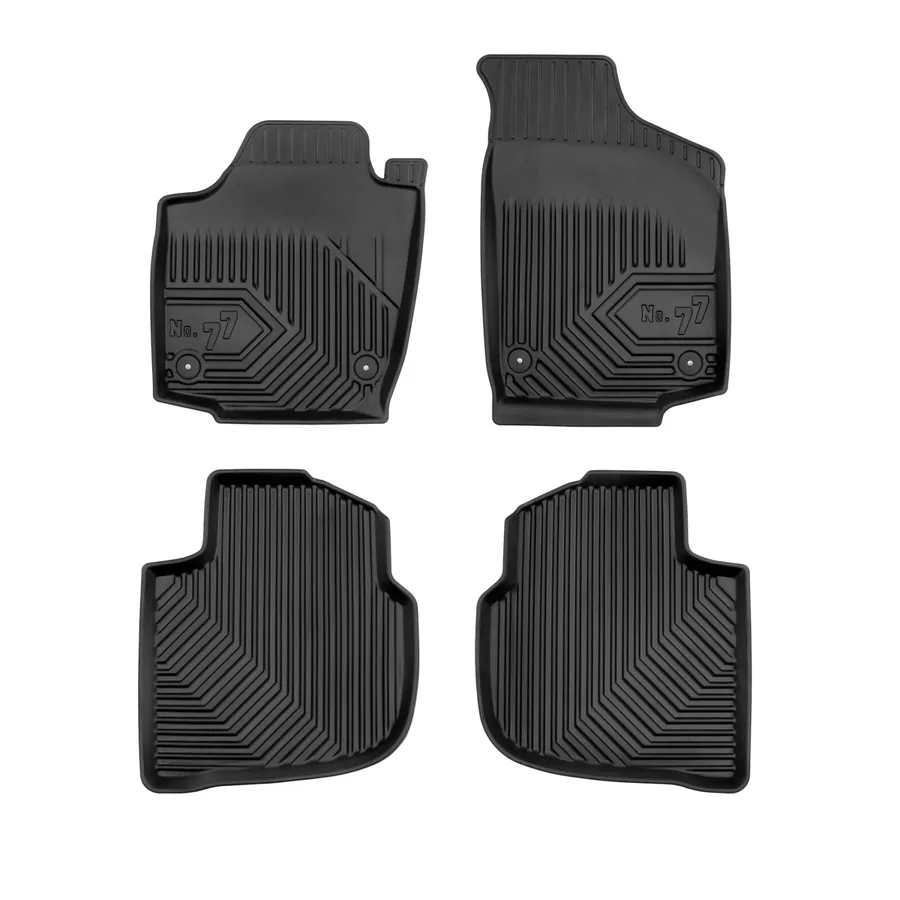 Tapetes de habitáculo No.77 para Skoda Rapid Spaceback