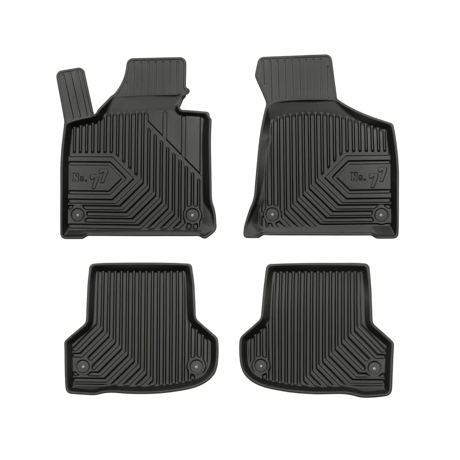 Tapetes de habitáculo No.77 para Audi A3 Sportback