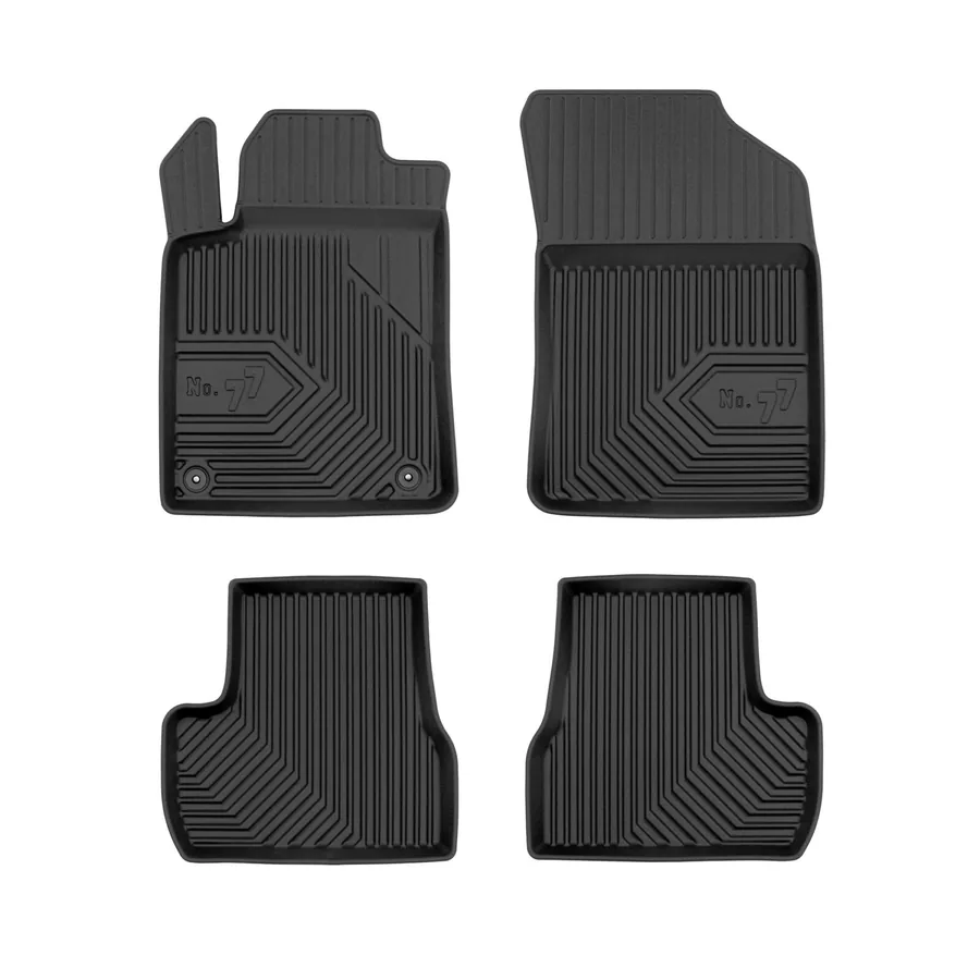 Tapetes de habitáculo No.77 para Citroën C3