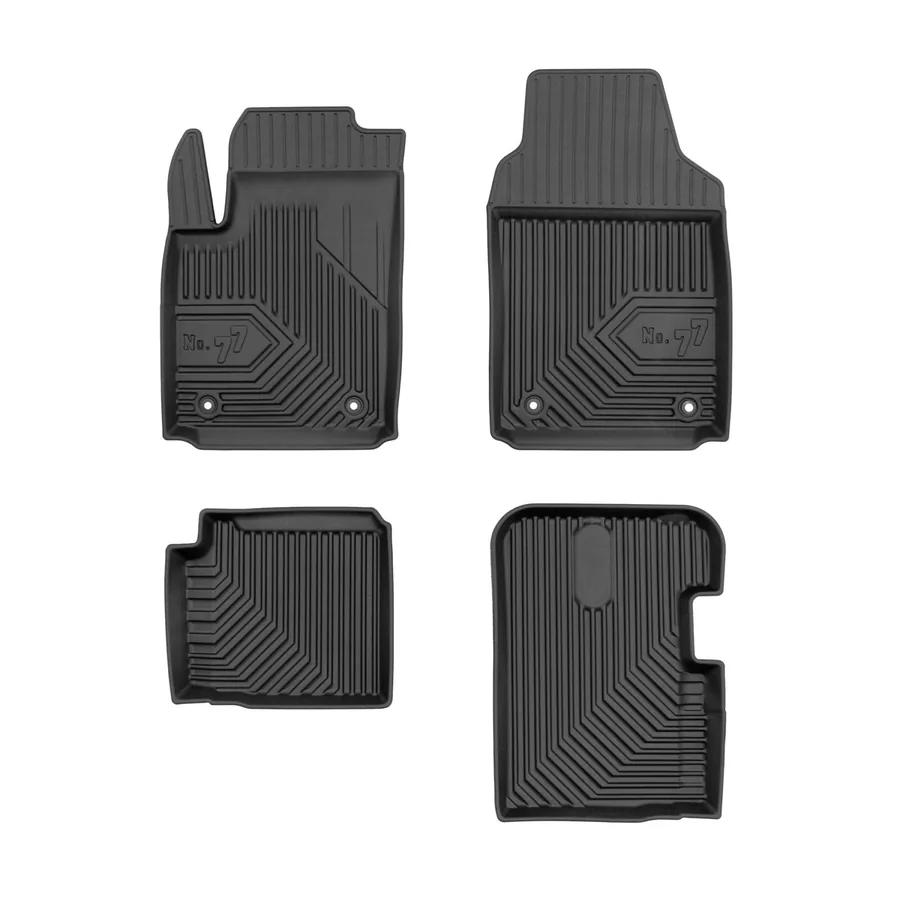 Tapetes de habitáculo No.77 para Fiat 500