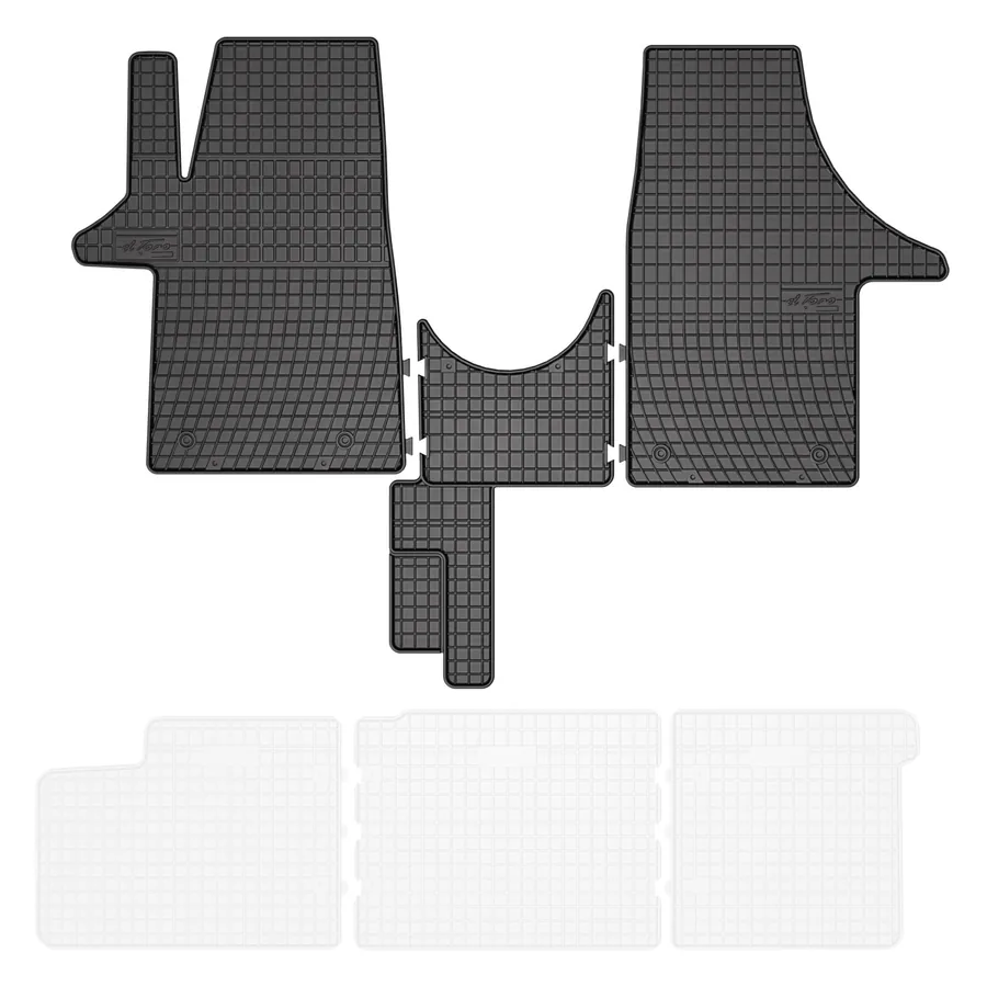 Tapetes de habitáculo El Toro para Volkswagen Transporter