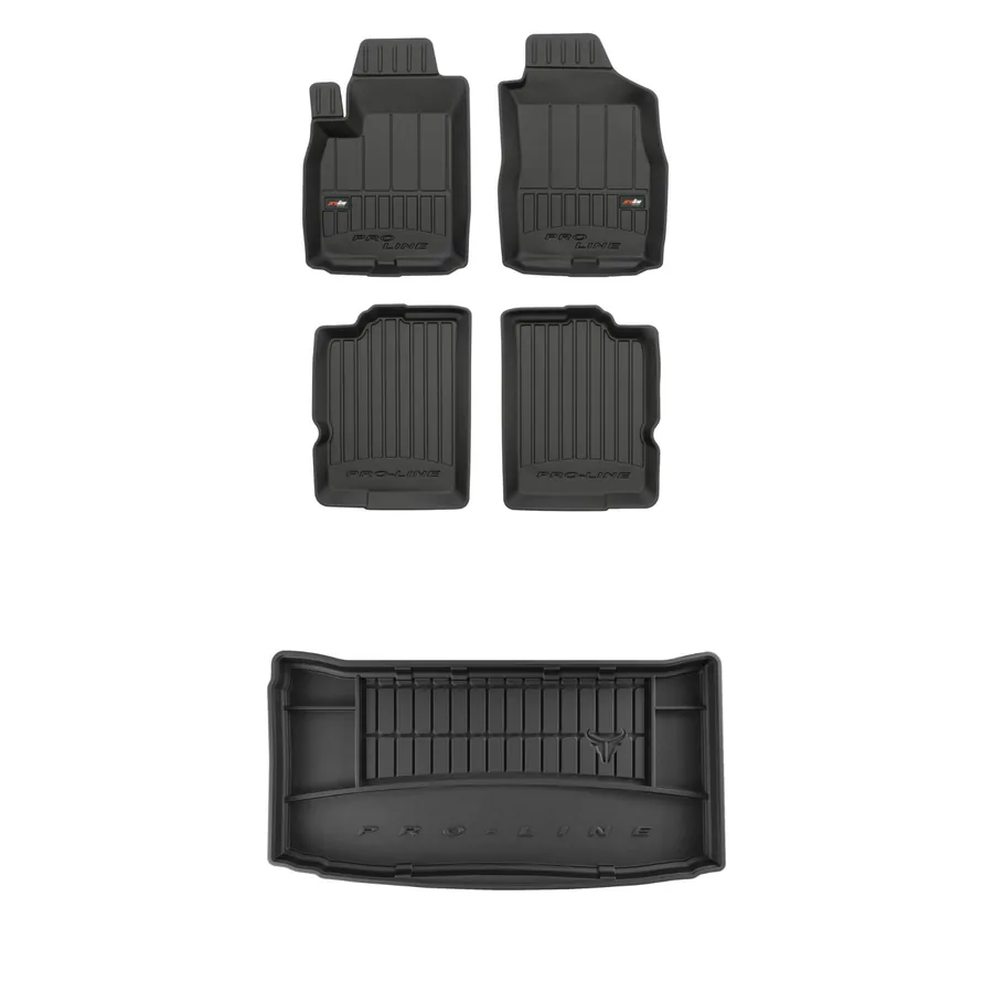 Conjunto habitáculo + mala ProLine para Fiat Panda