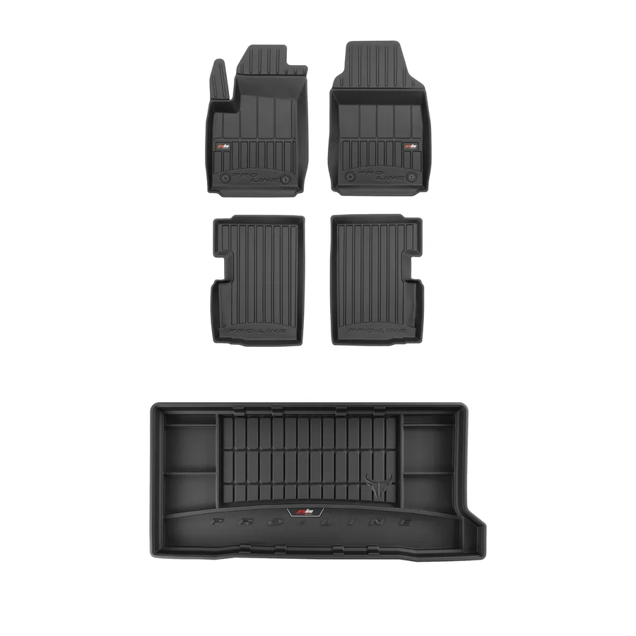 Conjunto habitáculo + mala ProLine para Fiat 500