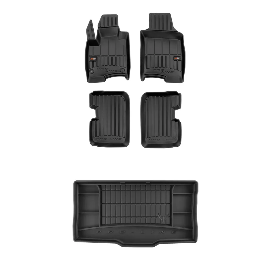 Conjunto habitáculo + mala ProLine para Fiat Panda