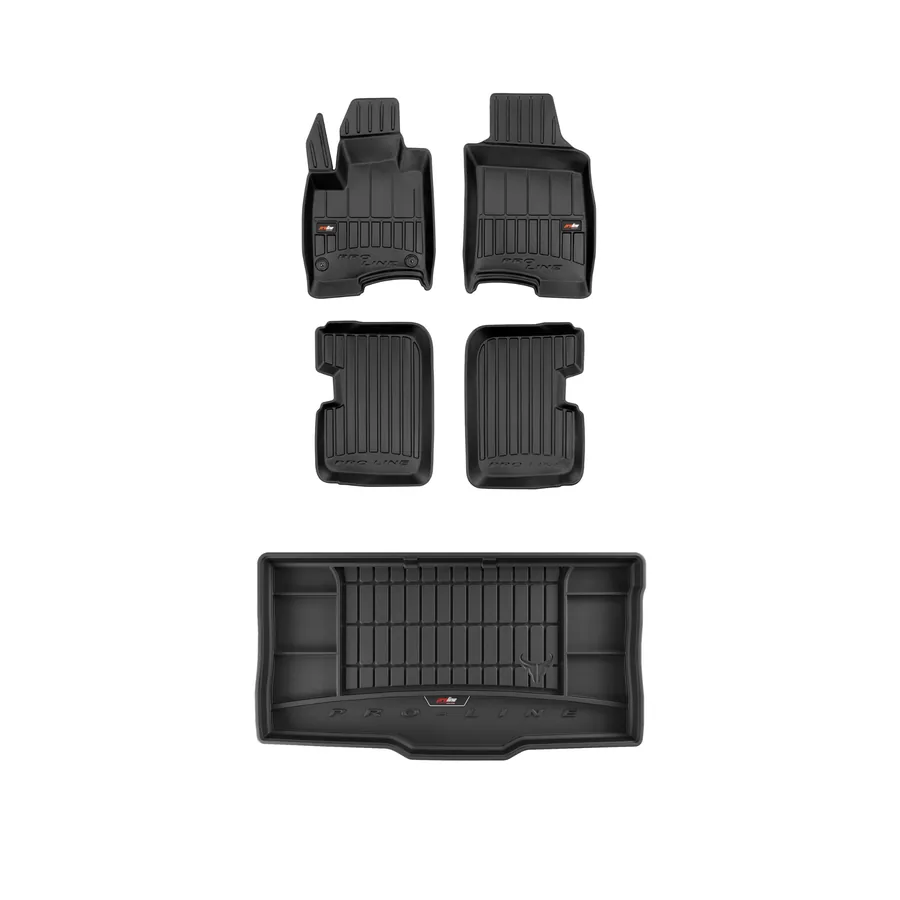 Conjunto habitáculo + mala ProLine para Fiat Panda