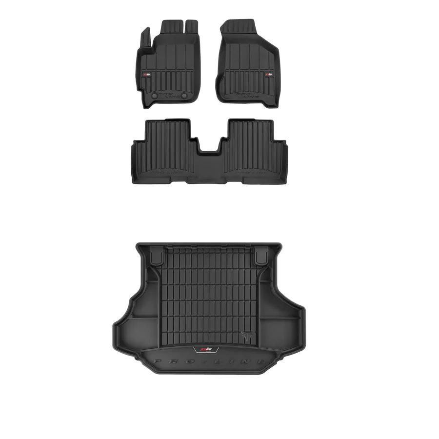 Conjunto habitáculo + mala ProLine para Kia Carens