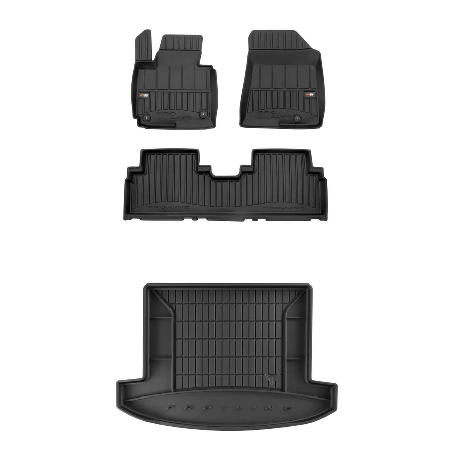 Conjunto habitáculo + mala ProLine para Kia Carens