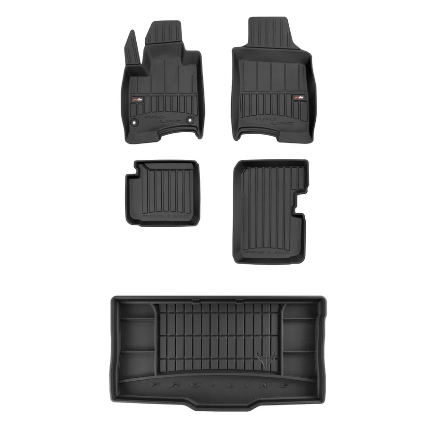 Conjunto habitáculo + mala ProLine para Fiat Panda