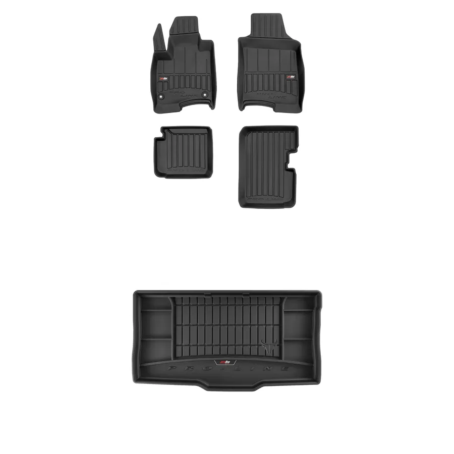 Conjunto habitáculo + mala ProLine para Fiat Panda
