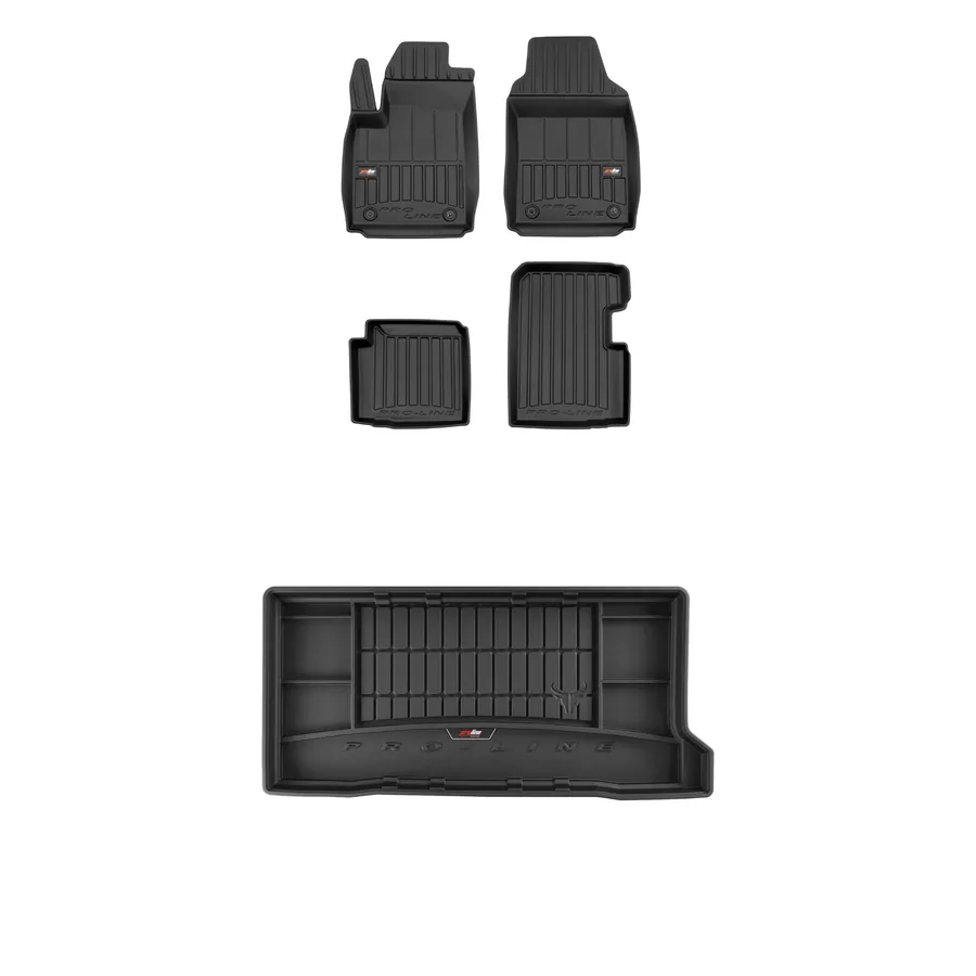 Conjunto habitáculo + mala ProLine para Fiat 500