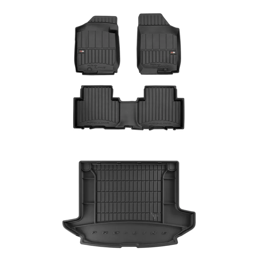 Conjunto habitáculo + mala ProLine para Kia Carens