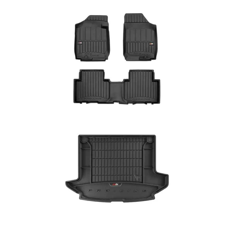 Conjunto habitáculo + mala ProLine para Kia Carens