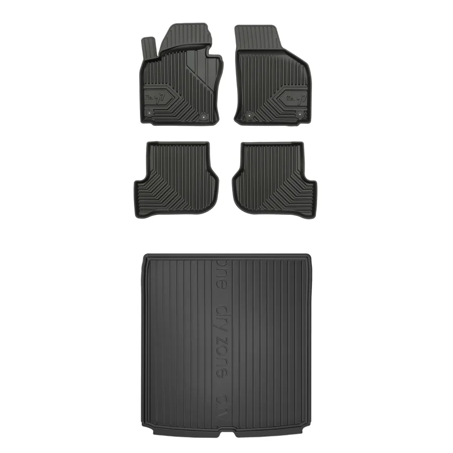 Conjunto habitáculo + mala No.77 para Skoda Octavia