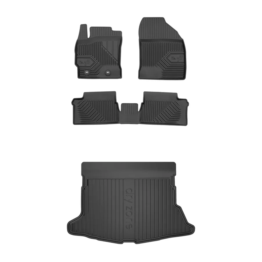 Conjunto habitáculo + mala No.77 para Toyota Auris