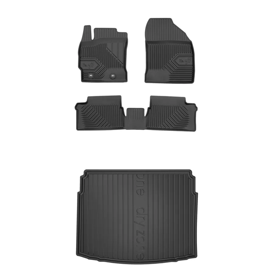 Conjunto habitáculo + mala No.77 para Toyota Auris