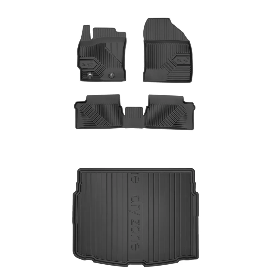 Conjunto habitáculo + mala No.77 para Toyota Auris