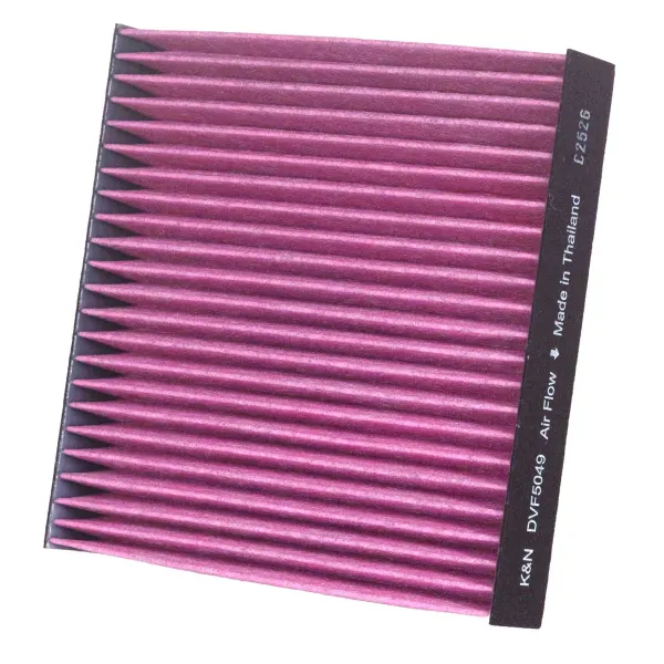 Filtro de habitáculo K&N descartável DVF5049 com carvão ativado