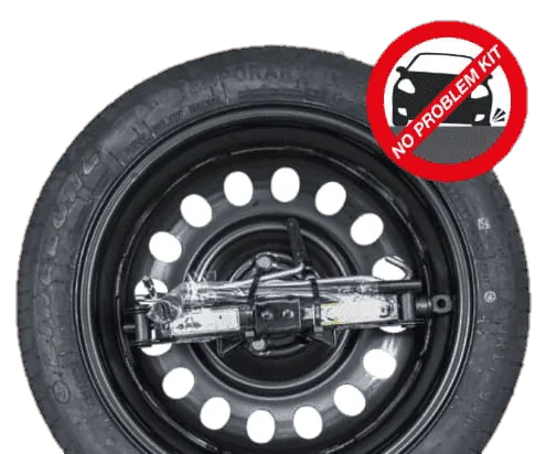 Kit de roda suplente para carro