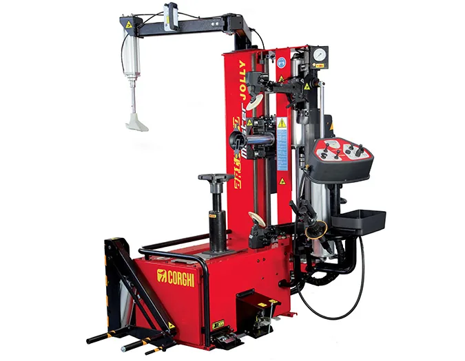 Máquina Corghi Master com tecnologia sem ferros