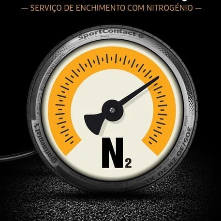 Processo de enchimento com nitrogénio